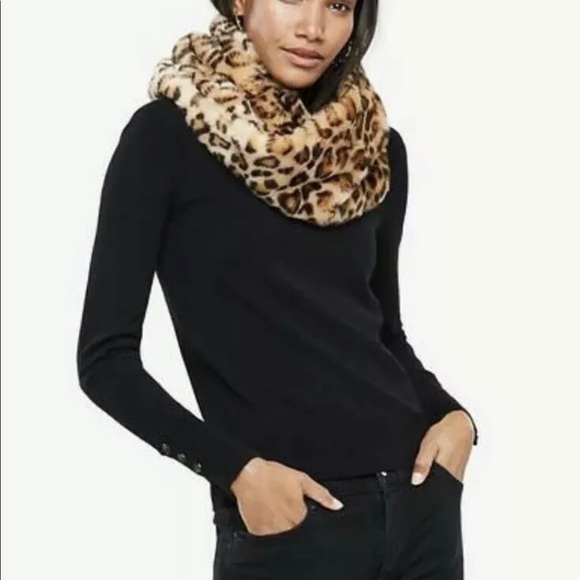 Ann Taylor Accessories - Ann Taylor Animal Print Infinity Scarf- NWOT